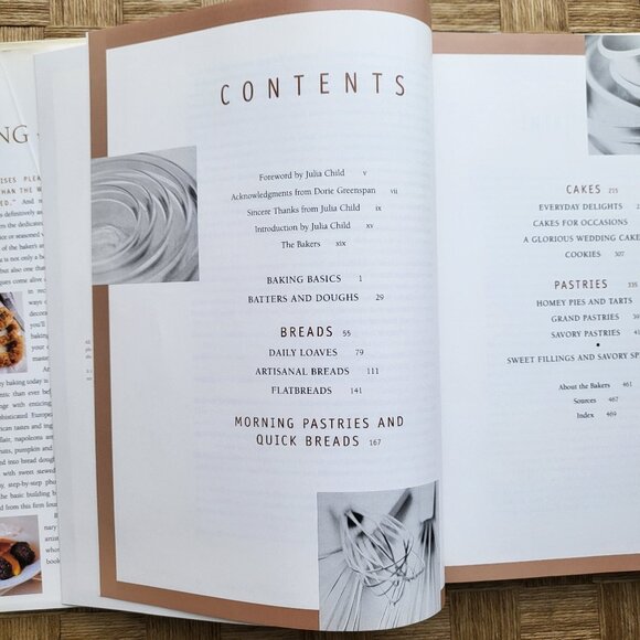 Julia Child Bundle: 1st Edition Cookbook & Wooden Rolling Pin - Picture 7 of 16